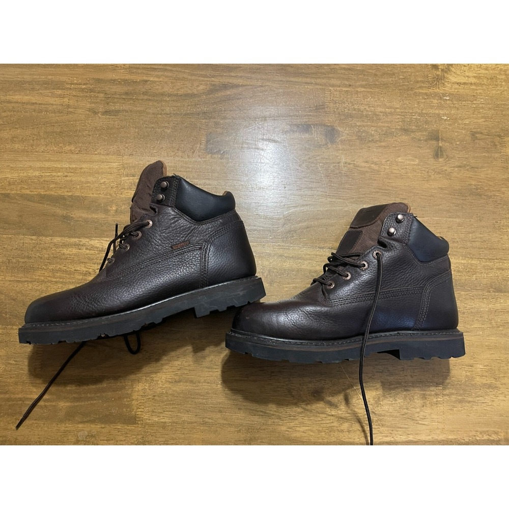 Schmidt Boots, Women's Size 10.5, Black brown , Leather, Lace Up, Workwear Boots